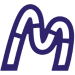 Mashaweer blue logo.